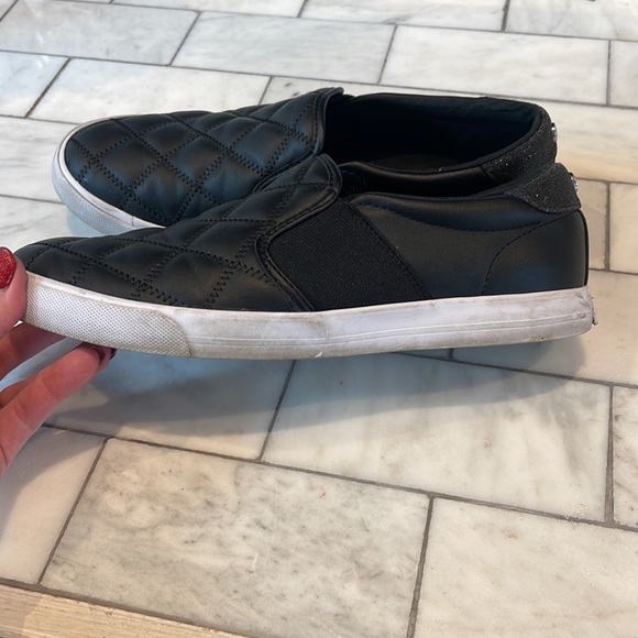 Nine West Womens Size 9.5M Black Slip On Round Toe Casual Loafer Shoes WNLACIE3 - Picture 7 of 13